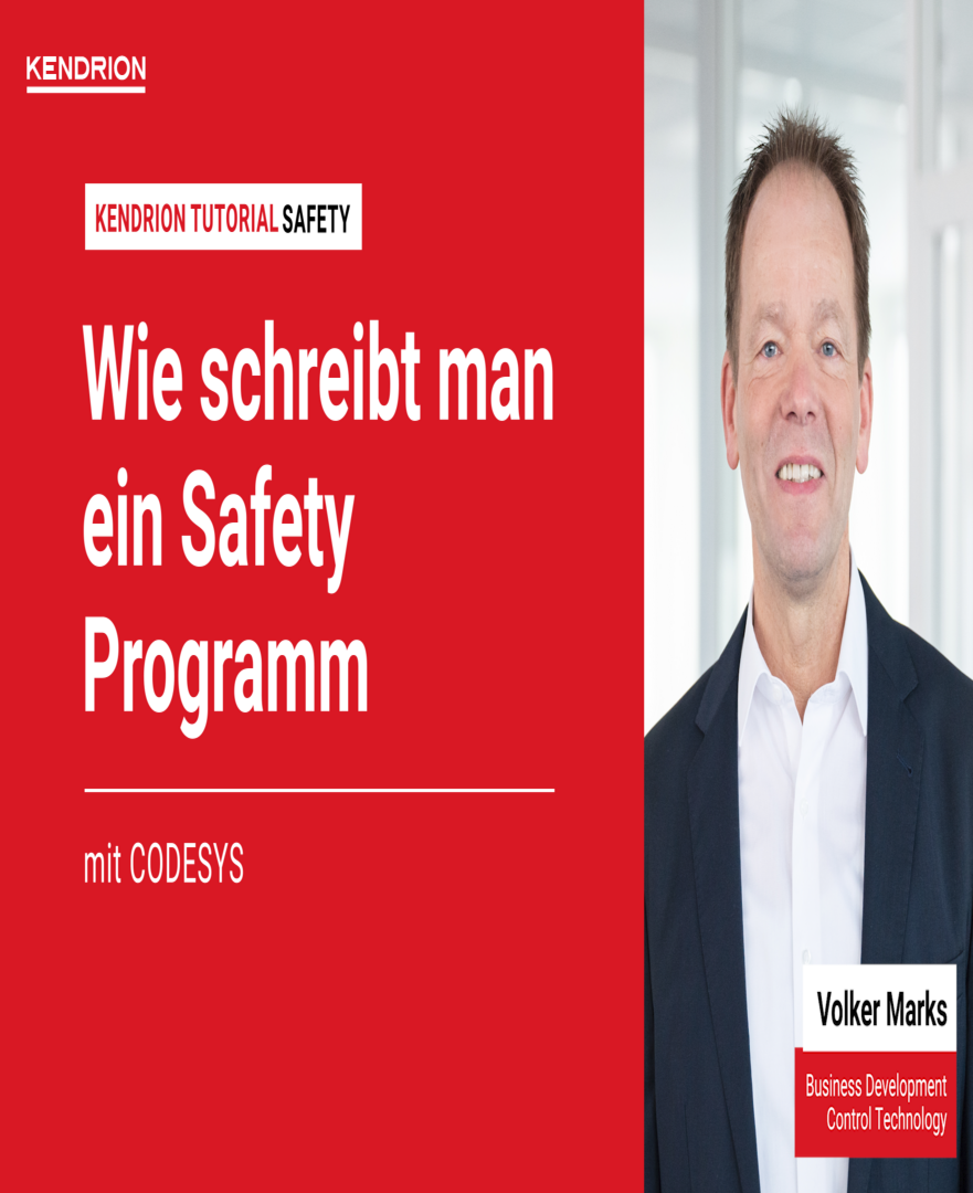 CODESYS Tutorial „Safety & Motion“ #1: Wie kombiniere ich Safety PLCs & Servos mit einem Programm?