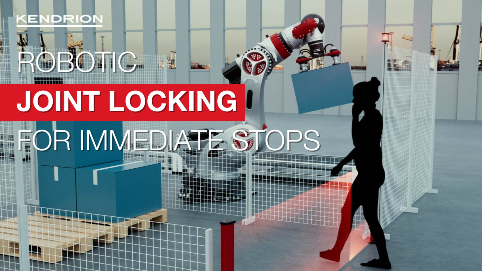 Robotic Joint Locking - Emergency Solenoid Arrestor for robotics