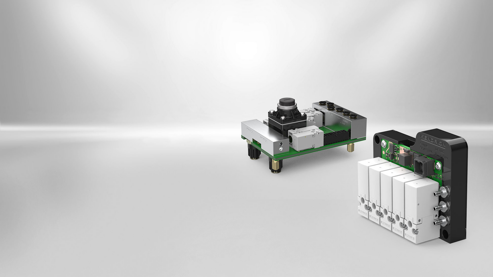 Ventilbaugruppen für komplexe medizinische Anwendungen und Luftfahrt von Kendrion. Kundenspezifische Ventilblöcke und Ventilbaugruppen für komplexe Aufgabenstellungen.