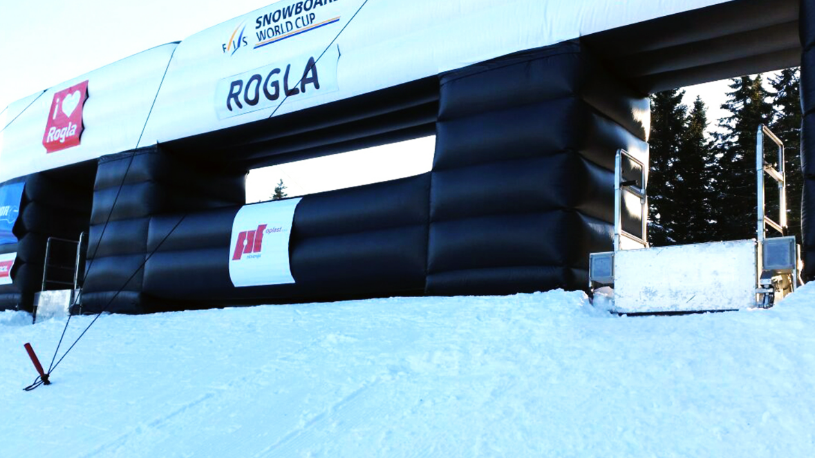 Swiss Timing - snowboard starting gate