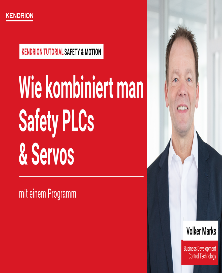 CODESYS Tutorial „Safety & Motion“ #2: Wie kombiniere ich Safety PLCs & Servos mit einem Programm?
