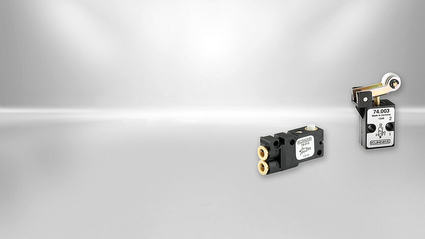 mechanisch pneumatisch betätigte Ventile medizinische Analyse Zahnmontage Förderband Kendrion Mechanisch betätigte Ventile für begrenzte Räume in Anwendungen ausgelegt.