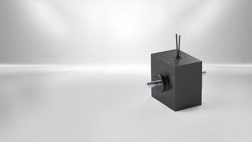 Monostable rotary solenoids of type E from Kendrion are rotary solenoids with spring return in a square design.